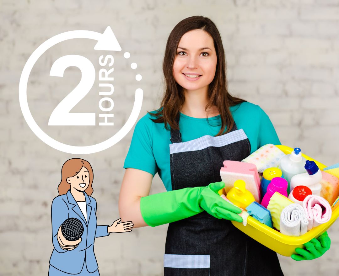 How Much Can Cleaner Do in 2 Hours